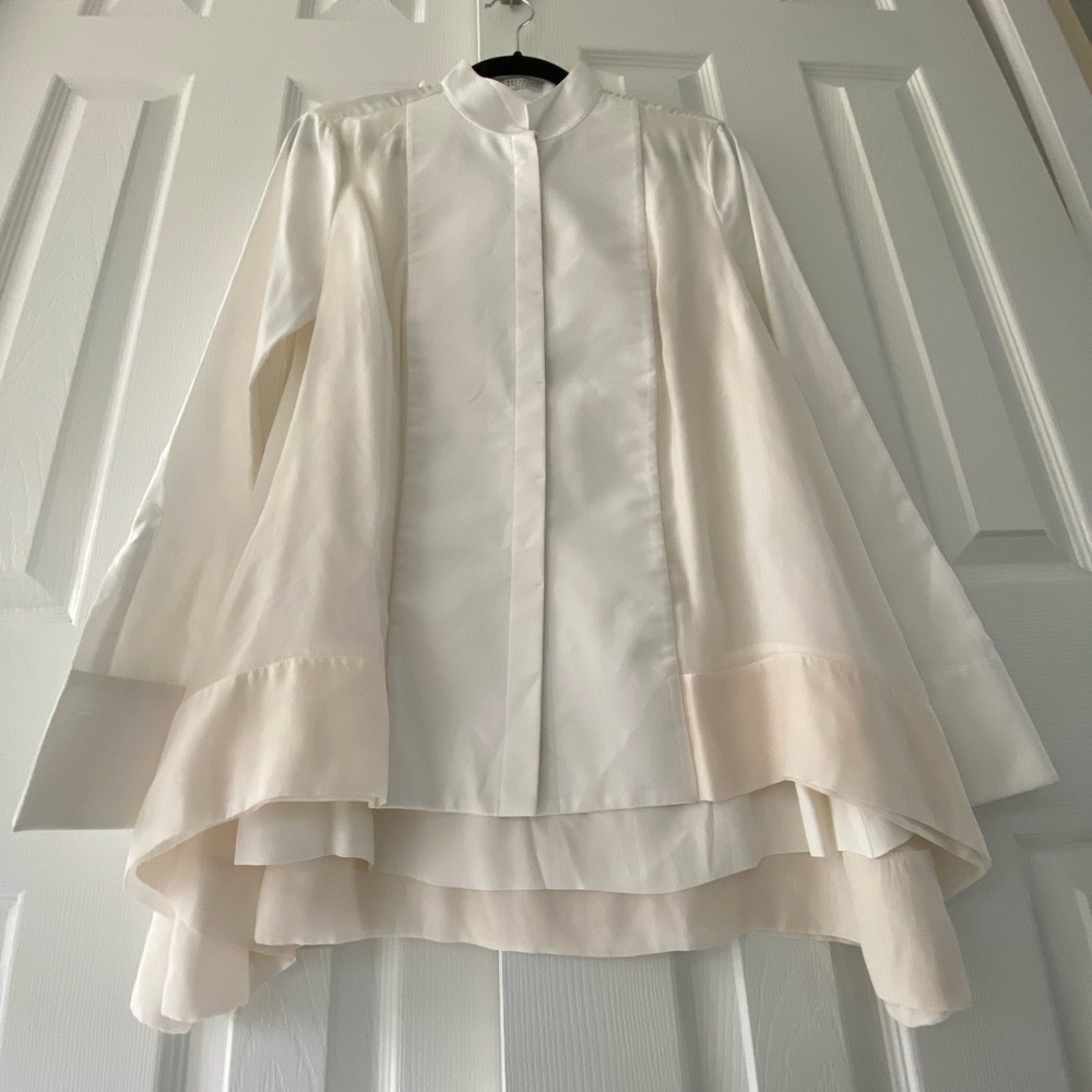 Brunello Cucinelli White Button Down Shirt